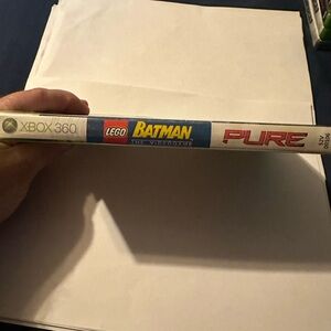 Xbox 360 LEGO Batman and Pure Double game CIB